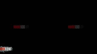 Virtual reality blowjob with s