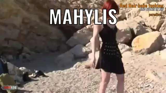 Red Hair babe fucking and suckin in the paradise