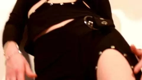 Great redhead Mahylis removing clothes with a black outfit  photo 3