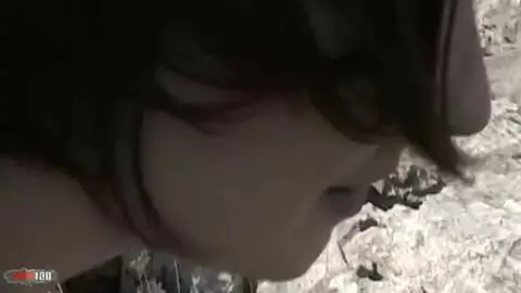 POV fuck in the forest with a little redhead bombshell Mahylis photo 12