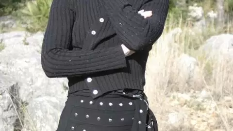 Hot petite redhead Mahylis removing clothes in the woods  photo 7