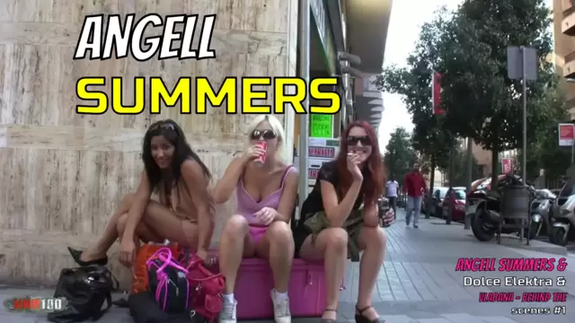 Angell Summers & Dolce Elektra & Vladana - Behind the scenes #1