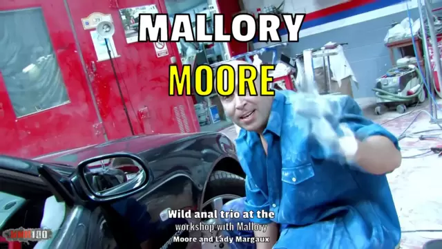 Wild anal trio at the workshop with Mallory Moore and Lady Margaux