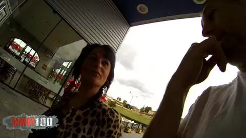 Margaux Lenoir gets picked up in the street and fucked hard on the bed photo 1