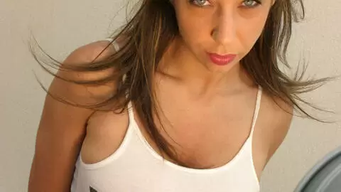 Nice petite brunette with big boobs Marie Lynne stripping  photo 10