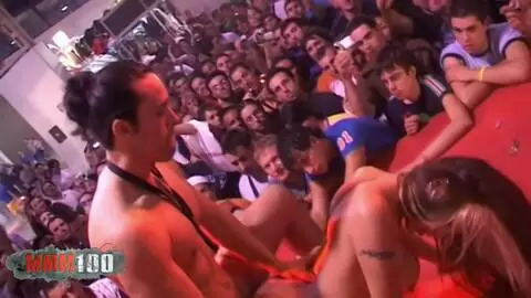 Marlon, fucking live on stage with two hot girls photo 07