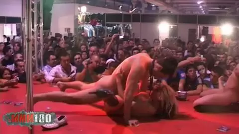 Marlon, fucking live on stage with two hot girls photo 10