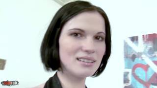 Gorgeous young russian brunett