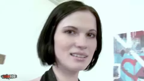 Gorgeous young russian brunette gets her ass fucked hard photo 01