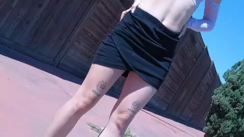 Sexy photos in the street with the beautiful Massy Sweet photo 4