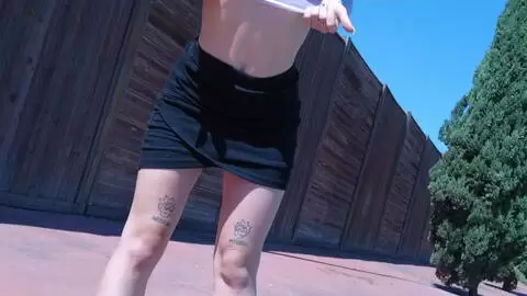 Sexy photos in the street with the beautiful Massy Sweet photo 7