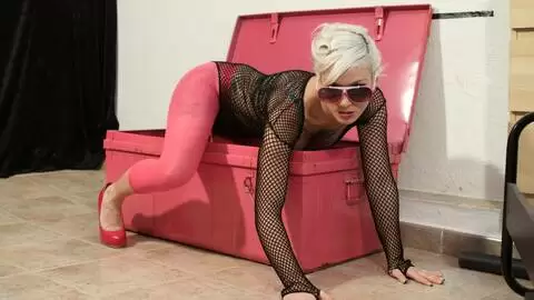 Horny petite blonde Milky dancing and stripping  photo 14