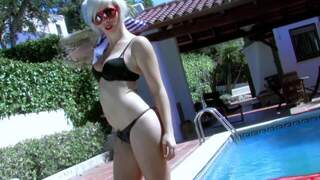 Horny petite blonde milky remo