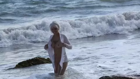 Great teen blonde Milky dancing and stripping  photo 15