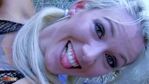 Tattooed blonde gets ass fucked photo 06