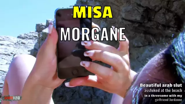 Beautiful arab slut assfuked at the beach in a threesome with my girlfriend Jordanne