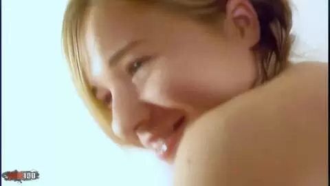 Beautiful petite blonde Monica Vera strips and gets hot on camera photo 09