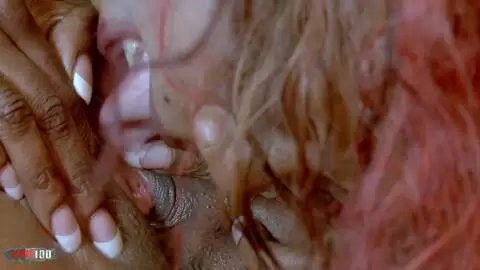 Lesbian video with the two beautiful black Naomi Lionness and Nirina Campbell photo 11