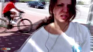 Anal fuck at the beach with na