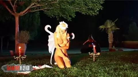 Nikky Blond and Moana Mendez in a lesbian scene photo 16