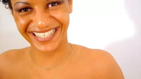 Hot little ebony Nina Lisa doing a hot striptease  photo 2