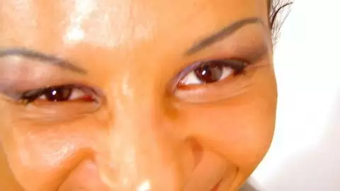 Nice teen black Nina Lisa dancing and stripping  photo 13