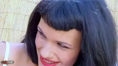 Hot pornstar Nina roberts make a sexy strip photo 02