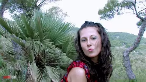 Noemi Joly in the forest photo 02