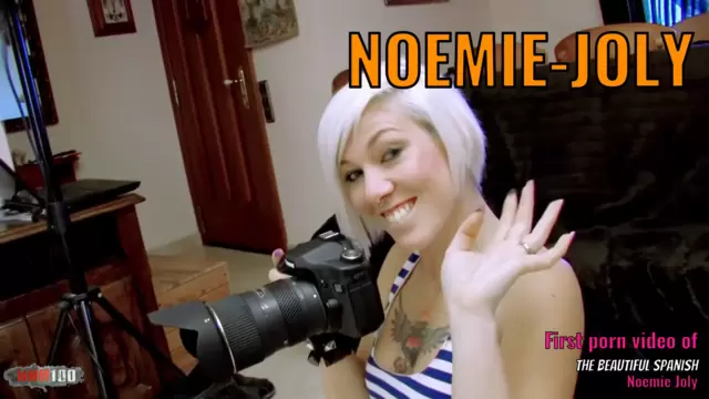 First porn video of the beautiful Spanish Noemie Joly