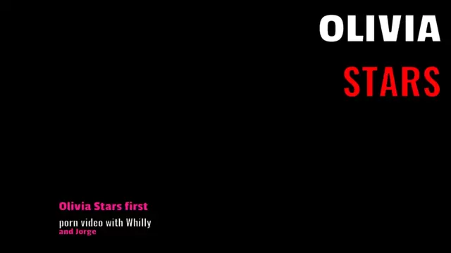Olivia Stars first porn video with Whilly and Jorge