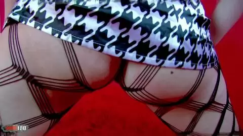 Pantyhose fetish strip photo 04