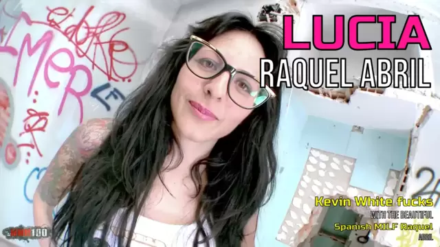 Kevin White fucks with the beautiful Spanish MILF Raquel Abril