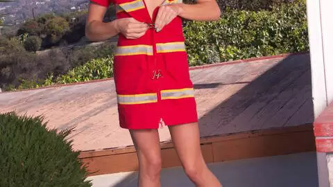 Whore doing a striptease  photo 6