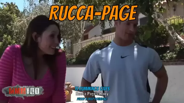 TJ Cummings Gives Rucca Page's Hairy Pussy a Deep Pounding