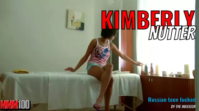Russian teen fucked by the masseur