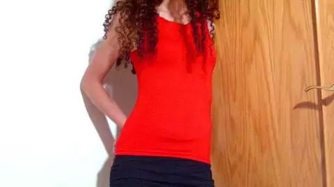 Great young arab brunette Safia getting naked  photo 1