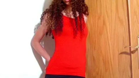 Great young arab brunette Safia getting naked  photo 2