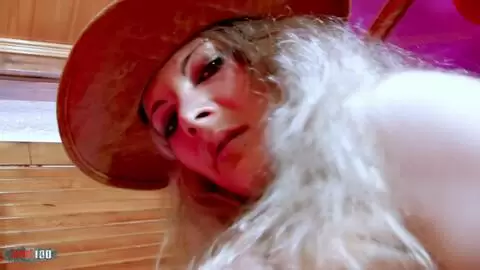 French blonde babe Shana Spirit in tight jeans dancing and stripping photo 06