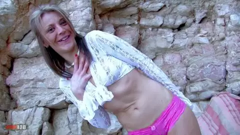 Skinny Spanish Babe Sonia Lion Fucked Hard in the Ass at the Beach by Terry Kemaco photo 01