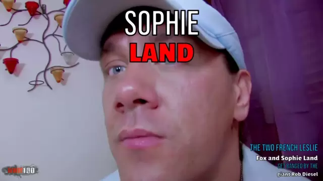 The two French Leslie Fox and Sophie Land get banged by the giant Rob Diesel