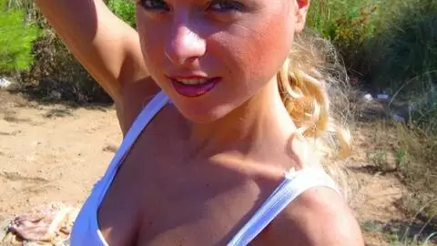 Nice young Suzana dancing and stripping  photo 1