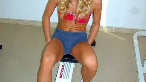 Nice young blonde Suzana stripping  photo 5