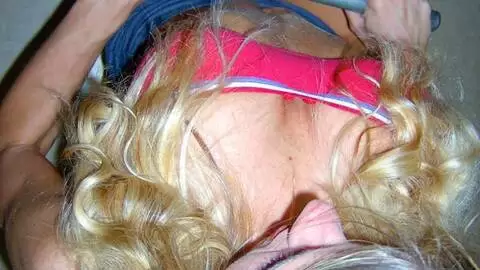 Nice young blonde Suzana stripping  photo 6