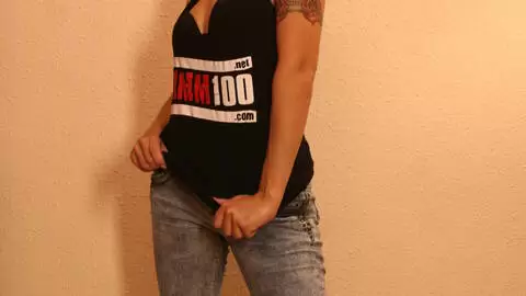 Sylvia Castro portugese pornstar wearing MMM100 flag photo 6