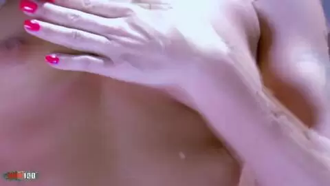 MILF blonde Tamarah Dix removing clothes by the pool  photo 06