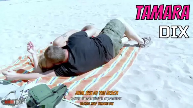 Anal sex at the beach with beautifu...