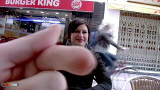 Busty french brunette tania be