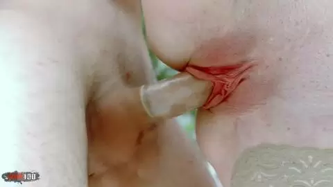 Kevin fucking Outdoors with skinny French brunette Tania KISS photo 06