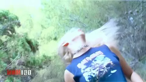 Nice Thais Jebi doing a strip in the woods  photo 01