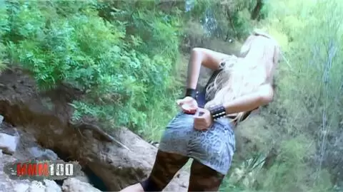 Nice Thais Jebi doing a strip in the woods  photo 02